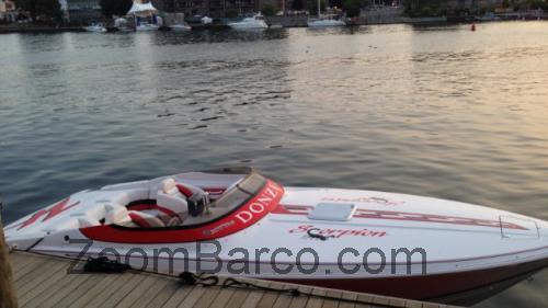 Donzi 28 ZX Scorpion ficha tecnica 